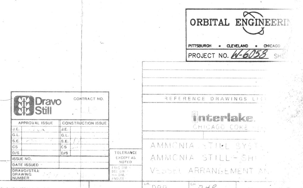 acme coke plant chicago blueprint detail history